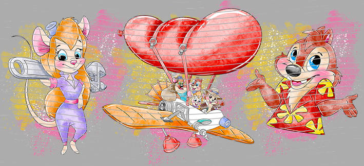 16oz Disney style-D-690